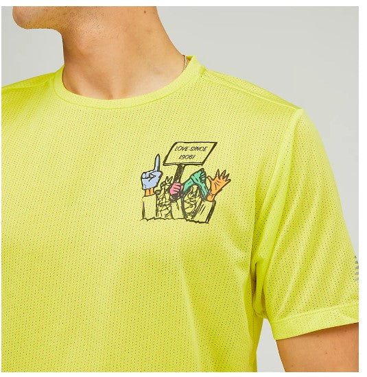 New balance 2025 yellow shirt