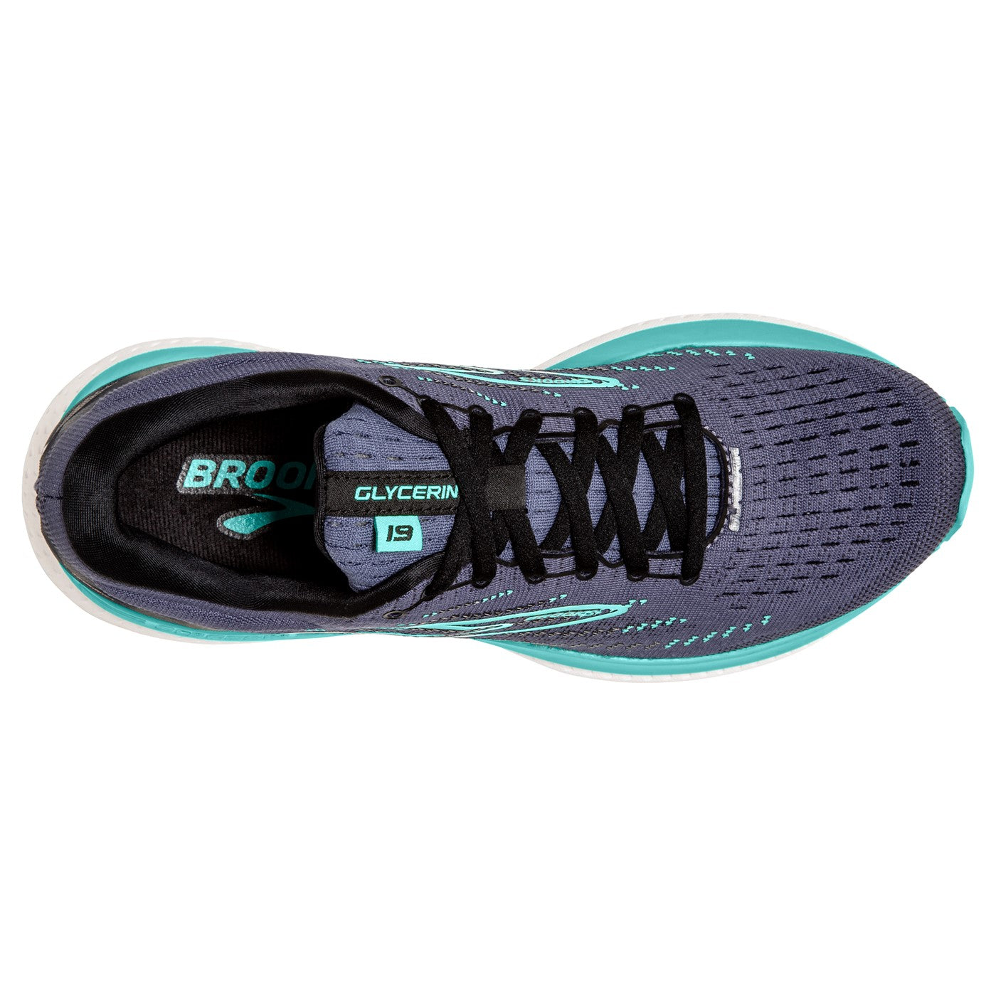 Brooks Glycerin 19 Women's Running Shoes Size 12 B (Medium) Black Rose