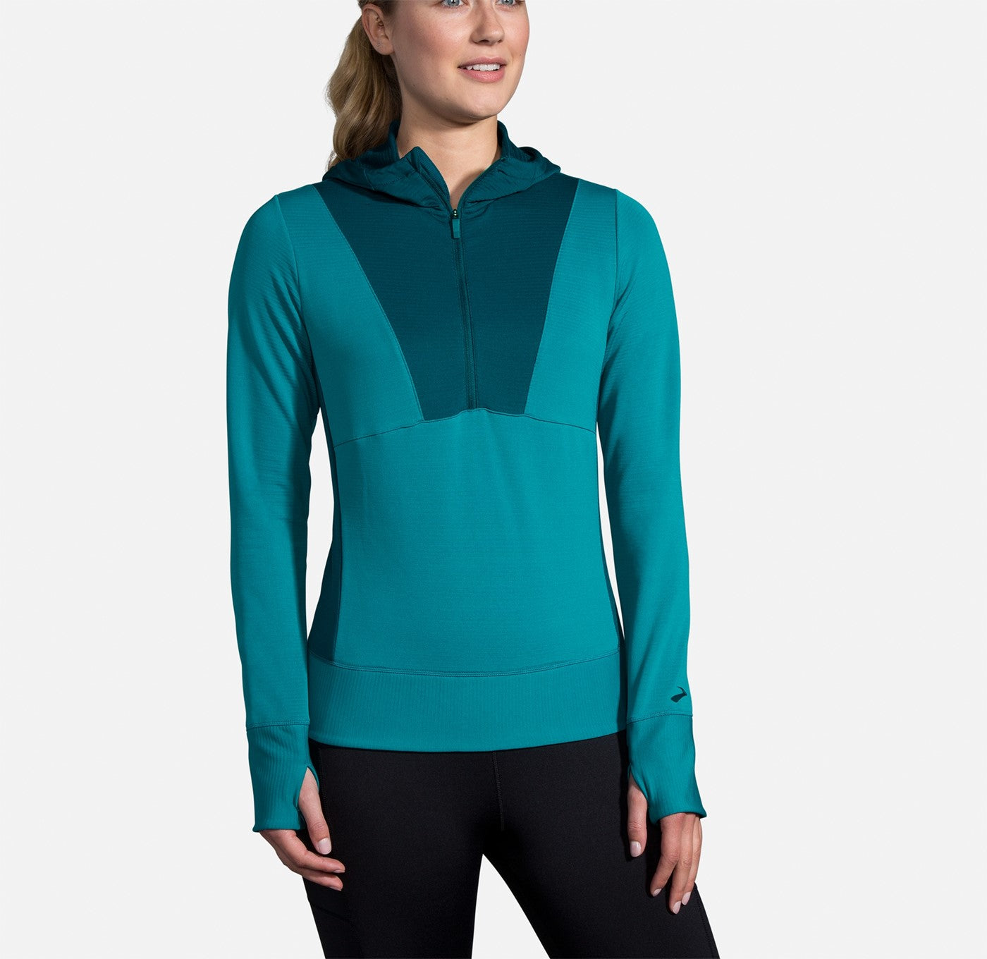 Brooks notch thermal hoodie sale